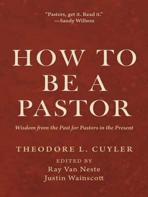 cover image of How to Be a Pastor